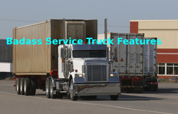 Badass Service Truck Features