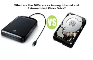 What are the differences among internal and external hard disk drives_
