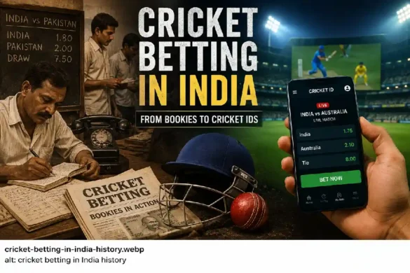 Cricket betting in India history